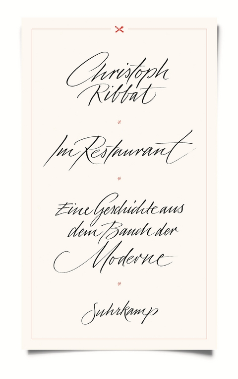 Im Restaurant - Christoph Ribbat