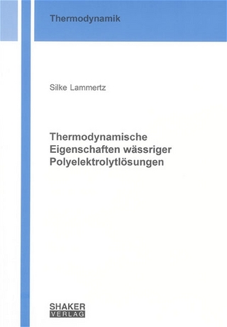 Thermodynamische Eigenschaften wässriger Polyelektrolytlösungen