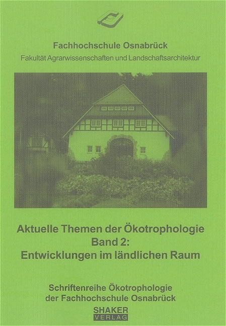 Entwicklungen im l&auml;ndlichen Raum - 