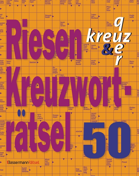 Riesen-Kreuzwortr&auml;tsel 50 - 5er VE - Eberhard Kr&uuml;ger