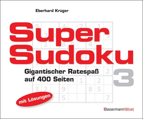 Supersudoku 3 - Eberhard Kr&uuml;ger