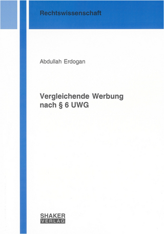 Vergleichende Werbung nach § 6 UWG