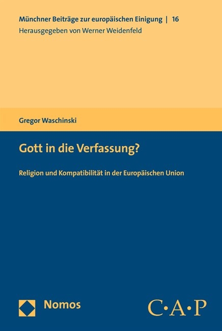 Gott in die Verfassung? - Gregor Waschinski