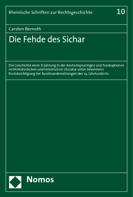Die Fehde des Sichar - Carsten Bernoth