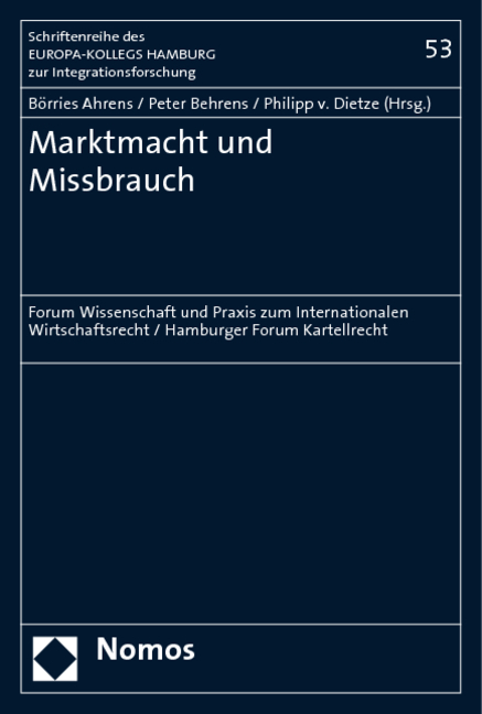 Marktmacht und Missbrauch - 