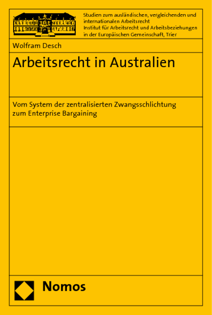Arbeitsrecht in Australien - Wolfram Desch