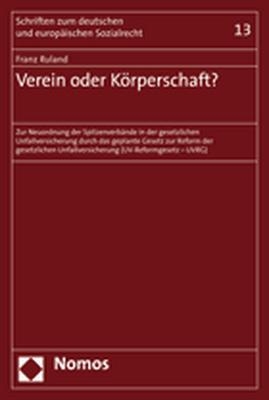 Verein oder Körperschaft?