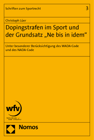 Dopingstrafen im Sport und der Grundsatz 