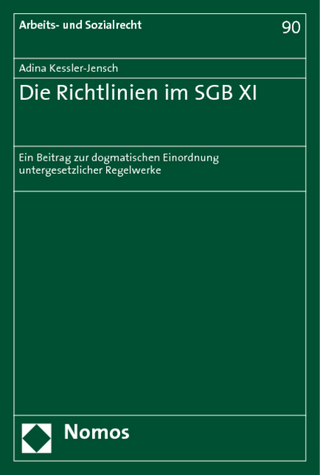 Die Richtlinien im SGB XI