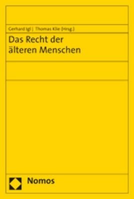 Das Recht der &auml;lteren Menschen - 