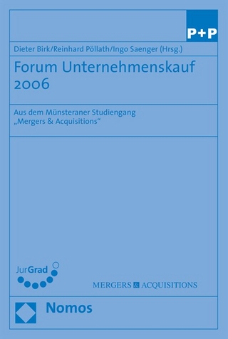 Forum Unternehmenskauf 2006