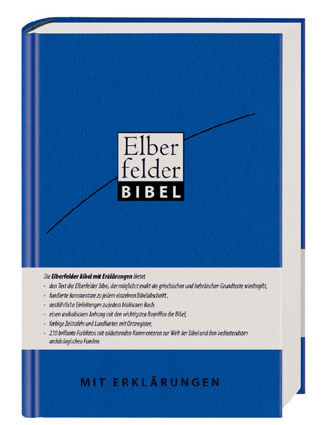 Elberfelder Erkl&auml;rungsbibel (Leder)
