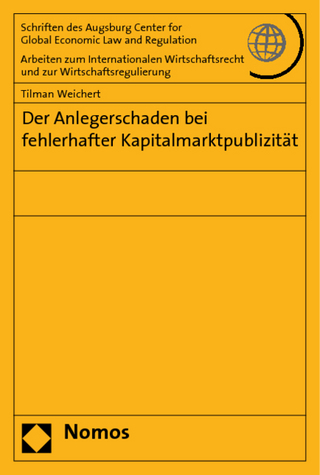 Der Anlegerschaden bei fehlerhafter Kapitalmarktpublizität