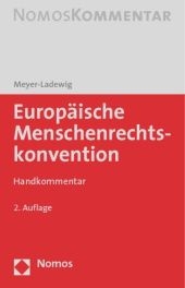 EMRK Europ&auml;ische Menschenrechtskonvention - Jens Meyer-Ladewig