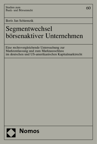 Segmentwechsel börsenaktiver Unternehmen