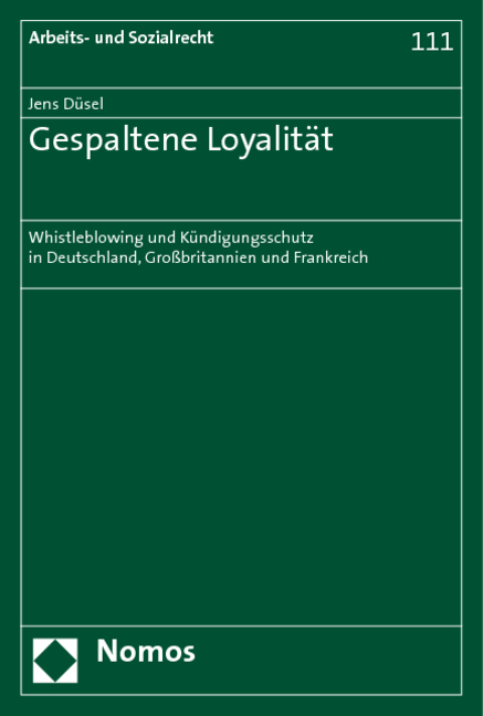 Gespaltene Loyalit&auml;t - Jens D&uuml;sel