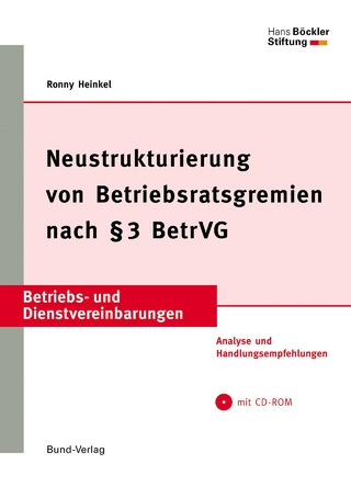 Neustrukturierung von Betriebsratsgremien nach § 3 BetrVG