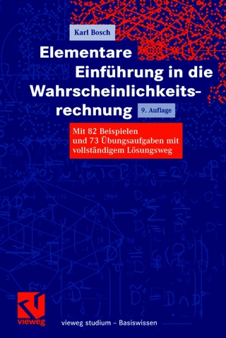 Elementare Einführung in die Wahrscheinlichkeitsrechnung