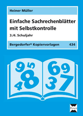 Einfache Sachrechenblätter - 3./4. Klasse