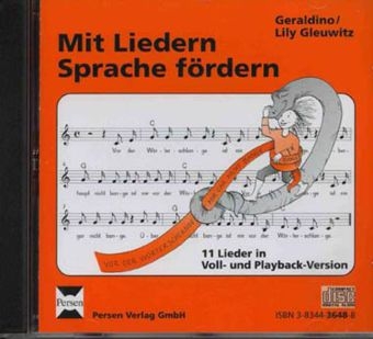Mit Liedern Sprache f&ouml;rdern - CD -  Geraldino, Lily Gleuwitz