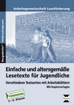 Einfache u. altersgemäße Lesetexte für Jugendliche