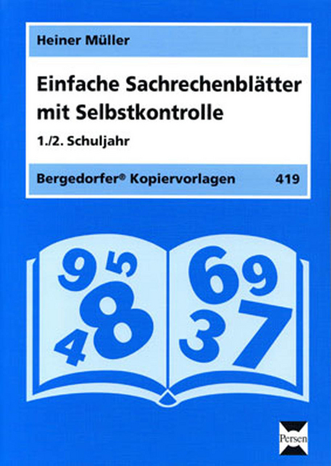 Einfache Sachrechenbl&auml;tter - 1./2. Klasse - Heiner M&uuml;ller