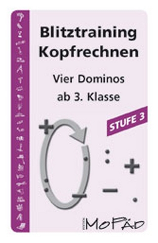 Blitztraining Kopfrechnen - Stufe 3