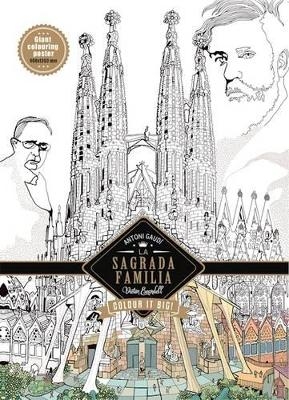 La Sagrada Familia - Antoni Gaudi: Color in Poster