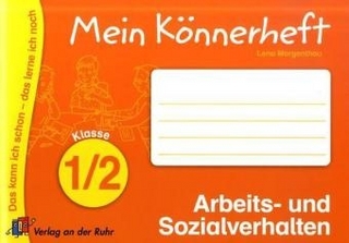 Mein Könnerheft - Arbeits- und Sozialverhalten, Klasse 1/2