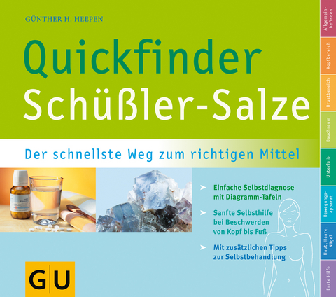 Sch&uuml;&szlig;ler-Salze, Quickfinder - G&uuml;nther H. Heepen