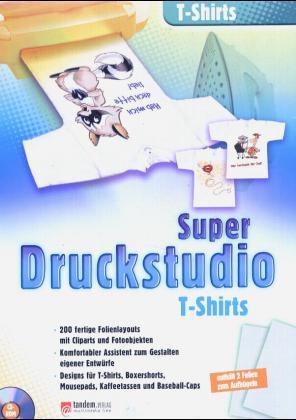 Super Druckstudio T-Shirts, 1 CD-ROM