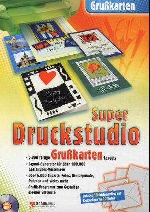 Super Druckstudio Grußkarten, 1 CD-ROM