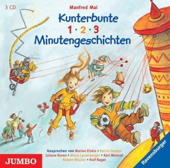Kunterbunte 1-2-3 Minutengeschichten - Manfred Mai