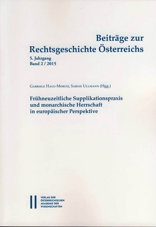 Beiträge zur Rechtsgeschichte Österreichs