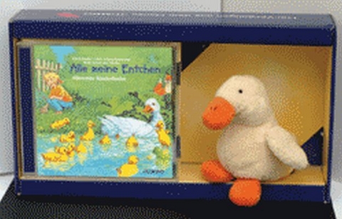 Schmusepaket mit Stofftier