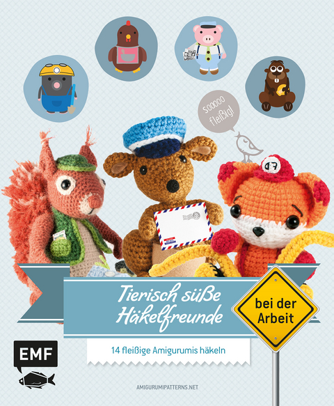 Tierisch s&uuml;&szlig;e H&auml;kelfreunde bei der Arbeit -  Amigurumipatterns.net