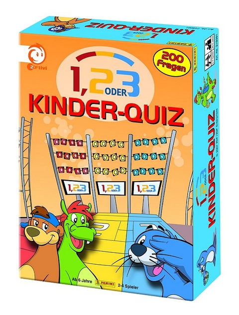 1, 2 oder 3 - Kinder-Quiz