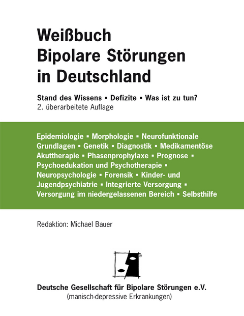 Wei&szlig;buch Bipolare St&ouml;rungen in Deutschland - 