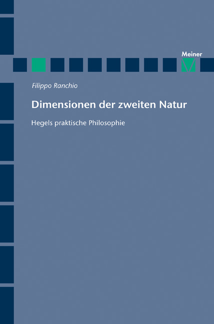 Dimensionen der zweiten Natur - Filippo Ranchio