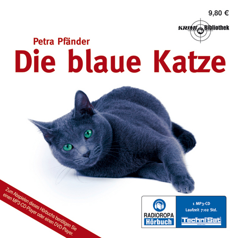 Die blaue Katze - Petra Pf&auml;nder