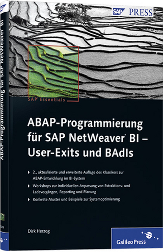 ABAP-Programmierung für SAP NetWeaver BI – User Exits und BAdIs