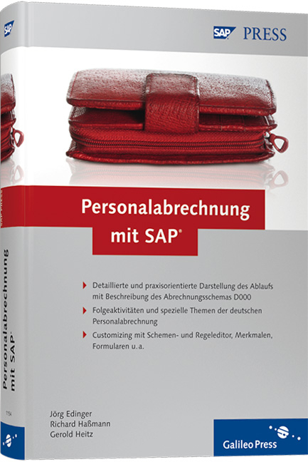 Personalabrechnung mit SAP - Jörg Edinger, Richard Haßmann, Gerold Heitz