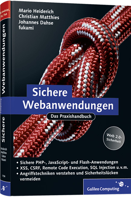Sichere Webanwendungen - Mario Heiderich, Christian Matthies, Johannes Dahse,  fukami