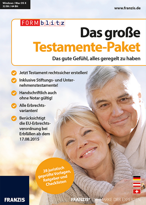 Das gro&szlig;e Testamente Paket