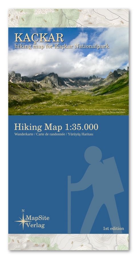Kackar Hiking Map 1:35.000 - Martin H&ouml;pke