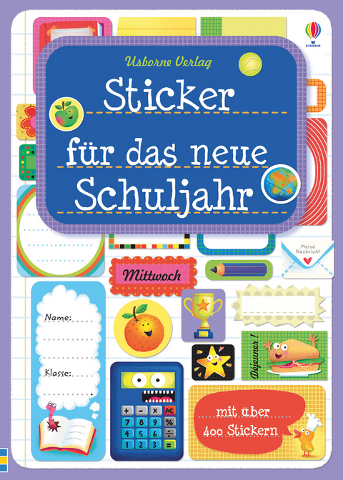 Sticker f&uuml;r das neue Schuljahr