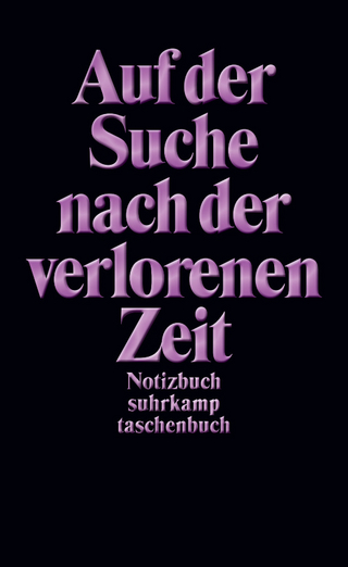 Notizbuch »Auf der Suche nach der verlorenen Zeit«