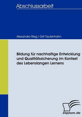 Bildung für nachhaltige Entwicklung und Qualitätssicherung im Kontext des Lebenslangen Lernens