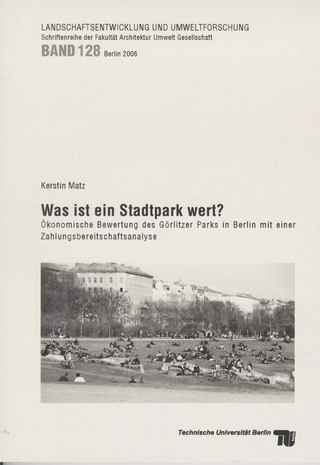 Was ist ein Stadtpark wert?