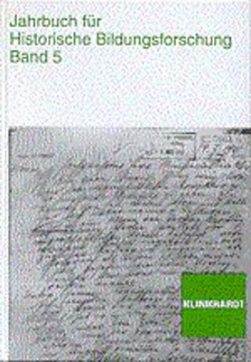 Jahrbuch für Historische Bildungsforschung Band 5